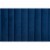 Serrano Glam and Luxe Navy Blue Velvet Fabric and Gold Metal Full Size Platform Bed Perspective: right