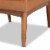Baxton Studio Riordan Tan and Walnut Brown Finished Wood Dining Chair Perspective: right
