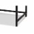 Grayer Industrial Natural Brown Finished Wood And Black Metal 2-Drawer Desk Perspective: right