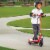 Razor E100 Kids 24 Volt Electric Powered Ride On Scooter, Red & Purple (2 Pack) Perspective: right