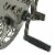 Liberty Garden Wall Mounted Heavy Aluminum Hanging Hose Reel w/ Guide (3 Pack) Perspective: right
