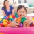 Intex 100-Pack Large Plastic Multi-Colored Fun Ballz For Ball Pits (2 Pack) Perspective: right