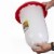 Little Giant 3-Gallon Heavy-Duty Plastic Gravity Fed Poultry Waterer (2 Pack) Perspective: right