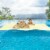 Comfy Floats No Inflate Water Lounger Pool Float And 12' No Inflate Water Pad Perspective: right