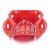 Slippery Racer Downhill Xtreme Adults and Kids Toboggan Snow Sled, Red (2 Pack) Perspective: right