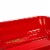 Lucky Bums Kids 48 Inch Plastic Snow Toboggan Sled with Pull Rope, Red (3 Pack) Perspective: right