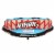 Airhead Renegade 3 Person Towable Water Tube w/ SPORTSSTUFF Towable Booster Ball Perspective: right