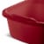 Sterilite Large Multi Function Home 12 Qt Sink Dish Washing Pan, Red (24 Pack) Perspective: right