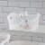 Sterilite 9.5 x 6.5 x 4 Inch Clear Open Storage Bin with Carry Handles (64 Pack) Perspective: right