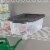 Sterilite 16 Qt Clear Plastic Stacking Storage Containers w/ Gray Lid (12 Pack) Perspective: right