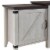 Edyo Living 63in Freestanding Wooden Electric Fireplace TV Stand Console, Grey Perspective: right