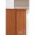 Hodedah Import 3 Door Armoire with Clothing Rod, Shelves, and 2 Drawers, Cherry Perspective: right