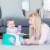 Bumbo Baby Soft Foam Wide Floor Seat w/3 Point Adjustable Harness, Aqua (2 Pack) Perspective: right