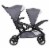 Baby Trend Sit N Stand Double Stroller w/ EZ-Lift Plus Infant Car Seat, Magnolia Perspective: right