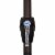 California Umbrella Market Patio Umbrella With Auto Tilt and Crank - Dolce Mango/Hammertone Grey Perspective: right
