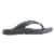 Totes Mens Sol Bounce Ara Thong Sandals - Black Perspective: right