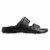 Totes Men's Everywear Double Buckle Slide Sandals - Black Perspective: right