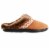Isotoner® Ada Hoodback Cognac Microsuede Women's Slippers Perspective: right