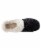 Isotoner® Women's Popcorn Chenille Hoodback Slippers - Black Perspective: right