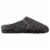 Isotoner­® Large Heather Knit Preston Hoodback Slippers - Black Perspective: right