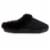 Isotoner® Textured Chenille Black Hoodback Women's Slippers Perspective: right