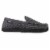 Isotoner­® Dark Grey Herringbone Twill Harrison Moccasin (Large) Perspective: right
