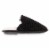 Isotoner® Quilted Velour Emmie Scuff Slipper - Black Perspective: right