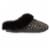 Isotoner® Samantha Sweater Knit Hoodback Slipper - Black Perspective: right