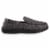 Isotoner® Herringbone Harvey Men's Moccasins - Black Perspective: right