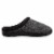 Isotoner® Herringbone Harvey Men's Hoodback Shoes - Black Perspective: right