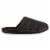 Isotoner® Faux Woolen Men's Hoodback Shoes - Black Perspective: right