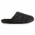 Isotoner® Faux Woolen Men's Hoodback Shoes - Black Perspective: right