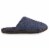 Isotoner® Faux Woolen Men's Hoodback Shoes - Navy Blue Perspective: right