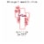 Big Dot of Happiness Pink Elegant Cross Girl Religious Decor Clothespin Garland Banner 44 Pc Perspective: right