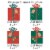 Big Dot of Happiness Happy Holiday Presents Christmas Decor Clothespin Garland Banner 44 Pc Perspective: right