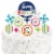 Big Dot of Happiness Cheerful Happy Birthday - Colorful Decor Kit - Cake Topper Set 11 Pc Perspective: right
