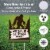 Big Dot of Happiness Sasquatch Crossing - Party Decorations - Bigfoot Welcome Yard Sign Perspective: right