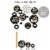 Big Dot of Happiness Law School Grad Future Lawyer Party Supplies Decor Kit Fundle Bundle Perspective: right