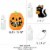 Big Dot of Happiness Jack-O'-Lantern Halloween Party - Centerpiece Stick Table Toppers 15 Ct Perspective: right