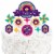 Big Dot of Happiness Happy Diwali - Festival of Lights Party Decor Kit Cake Topper Set 11 Pc Perspective: right