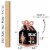 Big Dot of Happiness Rose Gold Happy New Year Square Favor Gift Party Bow Boxes 12 Ct Perspective: right