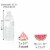 Big Dot of Happiness Sweet Watermelon Decor - Cupcake Wrappers & Treat Picks Kit 24 Ct Perspective: right