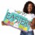 Big Dot of Happiness Hippity Hoppity Easter Bunny Party Yard Sign Lawn Decor Party Yardy Sign Perspective: right