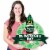 Big Dot of Happiness Irish Gnomes - Outdoor St. Patrick's Day Party Decor - Front Door Wreath Perspective: right
