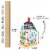 Big Dot of Happiness School Gnomes Treat Party Favors Teacher & Classroom Gable Boxes 12 Ct Perspective: right