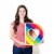 Big Dot of Happiness Love is Love - Pride - Lawn Decor Rainbow Yard Signs Pride Perspective: right