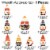 Big Dot of Happiness Fall Gnomes - Harvest Front Door Decor - DIY Accessories for Wreath 9 Pc Perspective: right