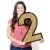 Big Dot of Happiness New Year's Eve Gold - New Year Party Decor - 2023 Outdoor Letter Banner Perspective: right