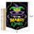Big Dot of Happiness Colorful Mardi Gras Mask - Masquerade Party Garden Flag - 12 x 15.25 in Perspective: right