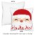 Big Dot of Happiness Jolly Santa Claus Christmas Decor Cushion Case Throw Pillow Cover 16x16 Perspective: right